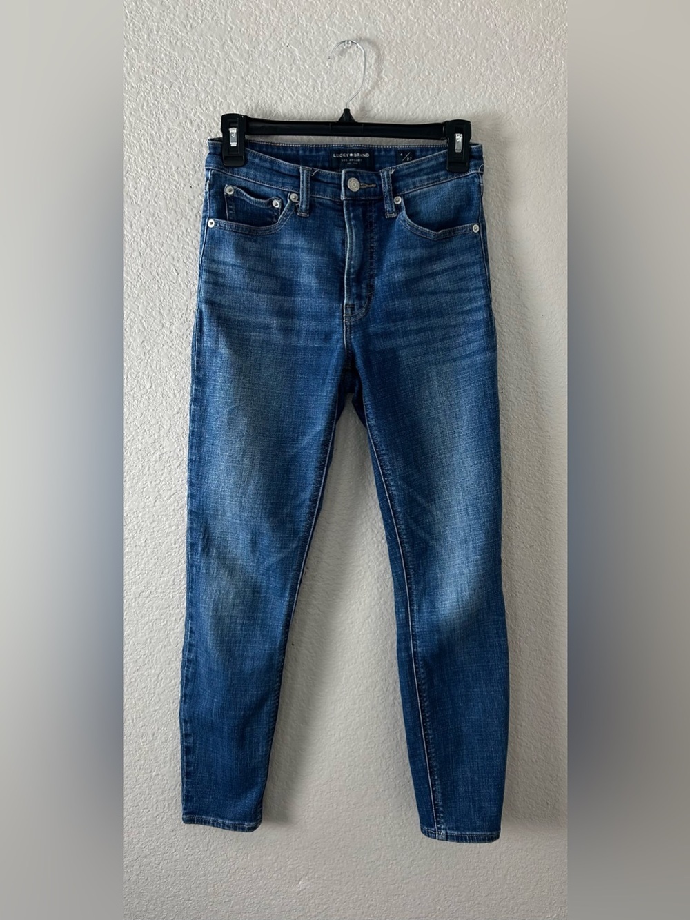 Lucky Brand Women’s Dark Blue Ankle Jeans Sz 4/27 Casual Summy Casual TC0501